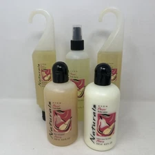 Avon Original Naturals PEAR Body Lotion Spray Foam Bath Shower Gel Vtg Lot x 5
