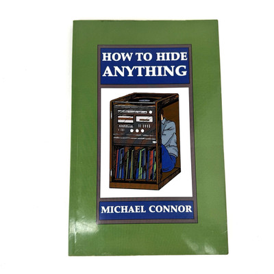 How to Hide Anything by Michael Connor Paperback  ACCEPTABLE