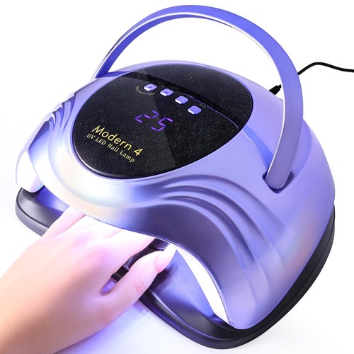 UV Nagellampe - Perlglanz Version, Profi Nageltrockner mit 4 Timer, Pow... - Bild 1 von 6