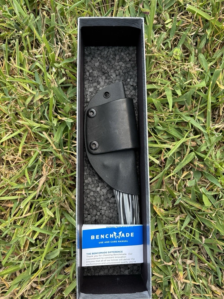 Cañón Cañón Oculto Hecho en Banco Mango Negro con Funda S30V TOTALMENTE NUEVO Foto 4 de 4