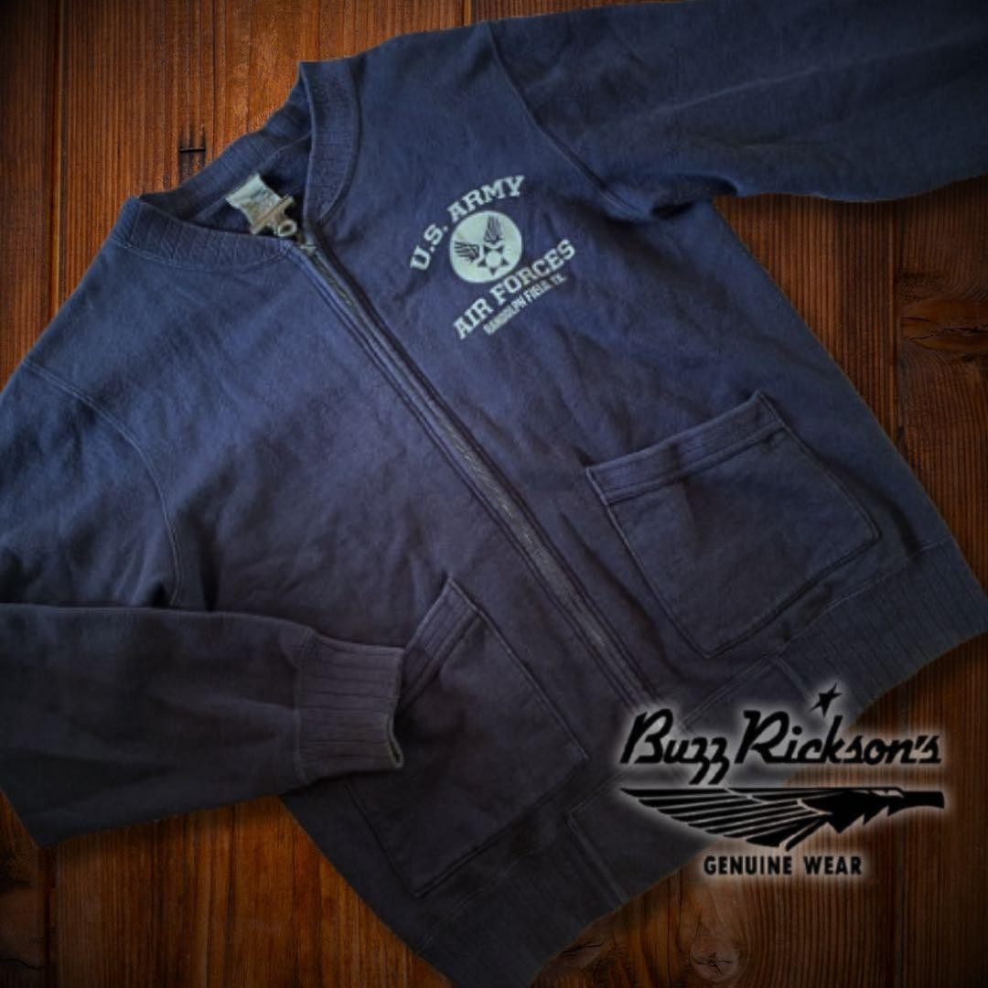 Old Feel  Buzz Ricksons Buzz Ricksons Full Zip Sw… - image 5