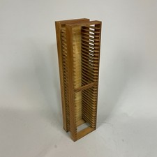 Ikea Boalt Wooden CD Storage Tower Rack | Stores 35 CDs | 59cm tall | Floor/Wall