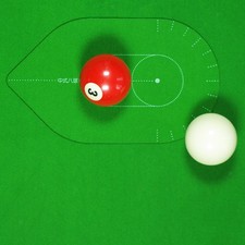 Billiard Aiming Sticker Aiming Helper Lightweight Multifunctional Billiard