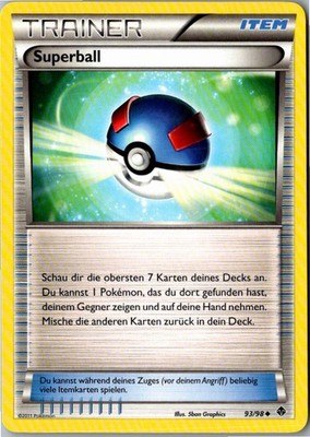 Pokemon Superball 93/98 Aufstreben der Mächtigen Deutsch
