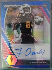 FRANK DARBY 2021 Panini Prizm Draft Picks - Draft Picks Auto Blue FALCONS /148