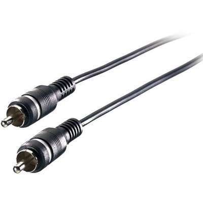Vivanco 2,5m Cinch-Kabel 1-Fach 1x RCA-Stecker für Subwoofer Sub Subwoofer-Kabel