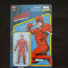 Marvel Legends 3.75    Retro Daredevil Action Figure Unpunched Kenner Hasbro NIB