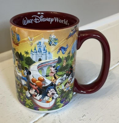Walt Disney World Mug Four Parks One World 3D Mug Large Tea Coffee Cup Free Post - Image 1 of 4