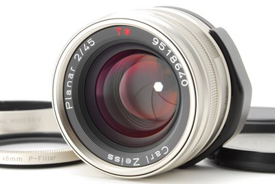 [Near MINT] Contax Carl Zeiss Planar T* 45mm f/2 AF Lens For G1 G2 From JAPAN