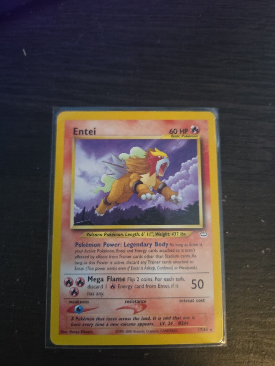 neo revelation pokemon cards - Lugia (20/64) including damage Pokmon TCG Entei Neo Revelation