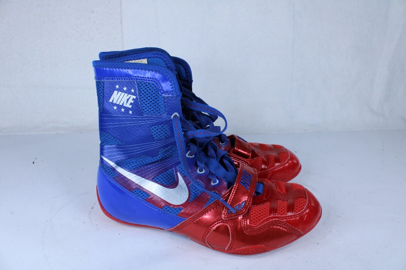 Ser amado varilla Sospechar Rare Nike Boxing Shoes HyperKO, Blue/Red - 634923-604 Sz 7 | eBay