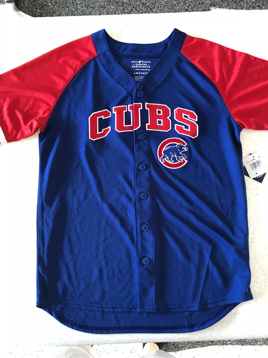 Chicago Cubs Youth Jersey size L 14/16 New With Tags