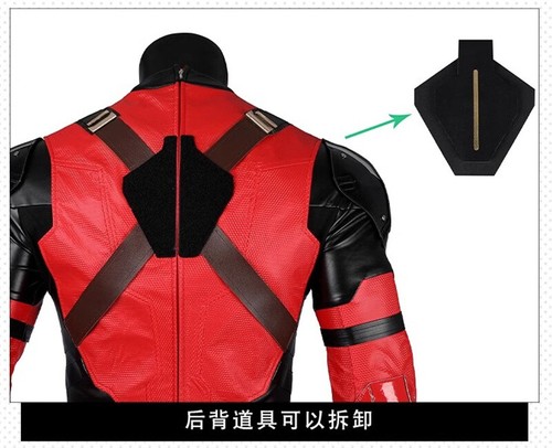 Deadpool 3 Wade Wilson Cosplay Costume Outfits Halloween Jumpsuit Suit Handmade - Picture 9 of 26