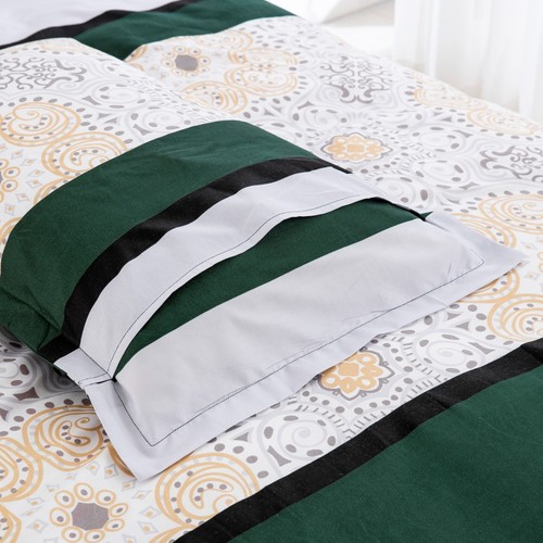 New Soft Doona Duvet Quilt Cover Set Double Queen Super King Size Bed Pillowcase - Picture 43 of 147