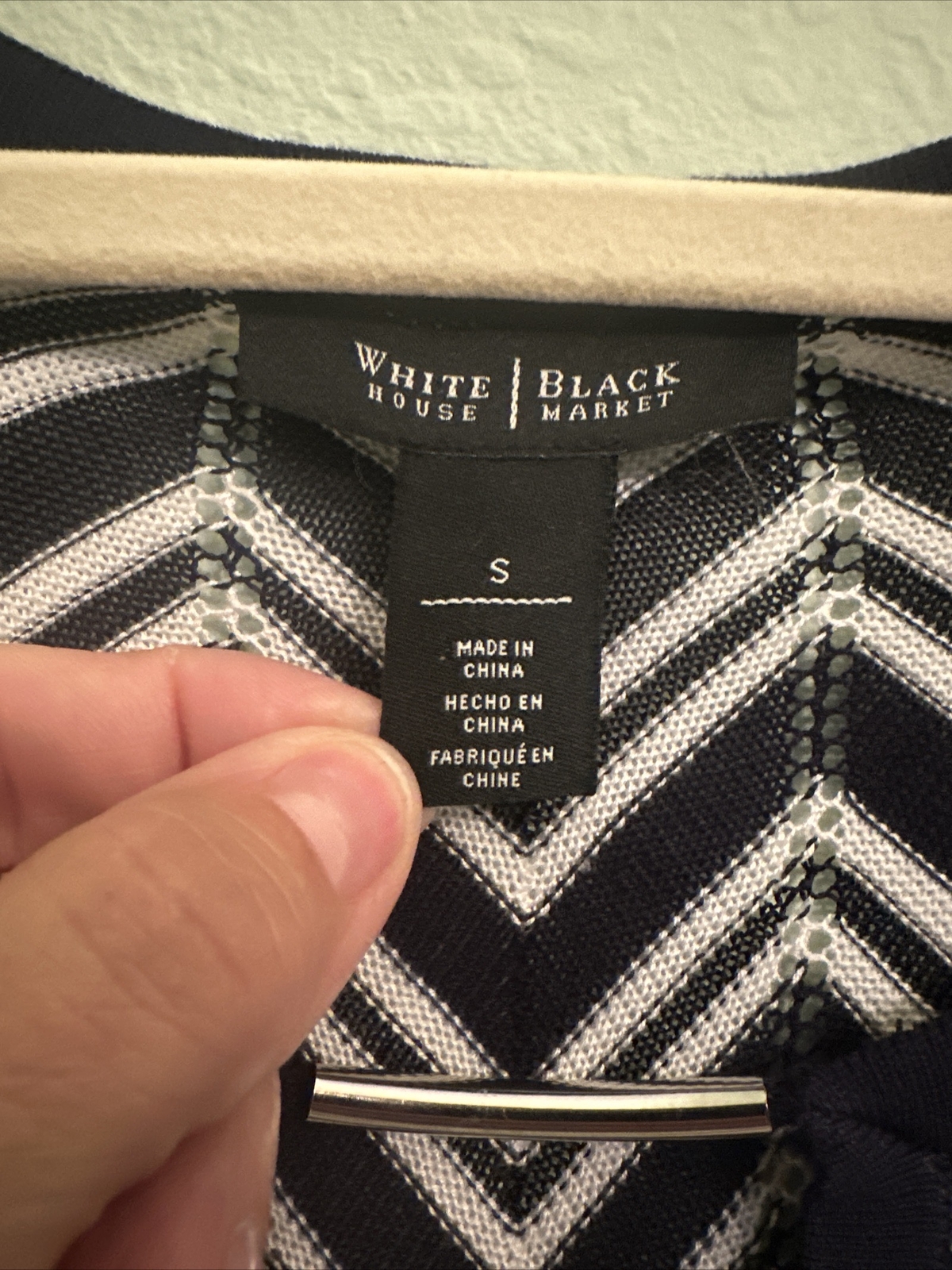 Black House / White Market Black White Knit Dress Size S eBay