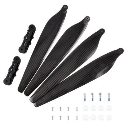 1Pair Carbon Folding Paddle fit Hobbywing X8/X8plus/X9/X9Max/X11 power system