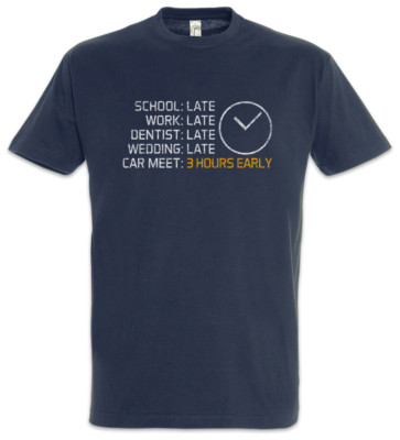 Car Meet T-Shirt Race Racing car Driver Racer Petrol Head Fun Love Addiction