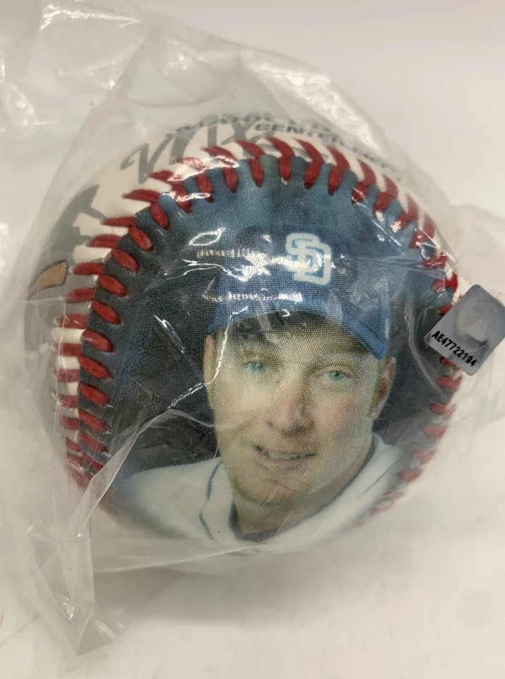 Винтажный Mark Kotsay #14 San Diego Padres 2002 памятный бейсбол новый - Изображение 2 из 4