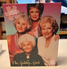 Golden Girls 1000 Piece Puzzle Complete Portrait 19x27 TV Show Jigsaw Game Gift