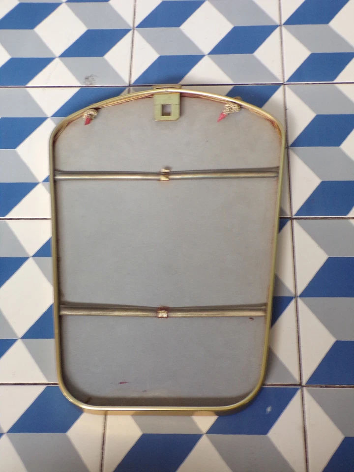 MIROIR-FORME LIBRE-RéTROVISEUR VINTAGE-DESIGN 60-29X41cm - Photo 4/4