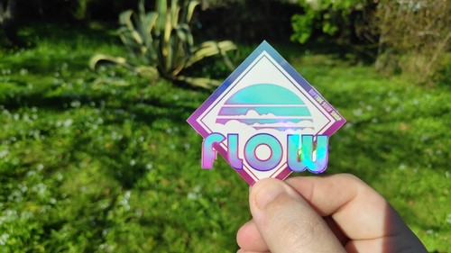 Cotton Candy Flow Holo CSGO CS Counter Strike CS2 Sticker (Holo Effect) - Picture 4 of 6
