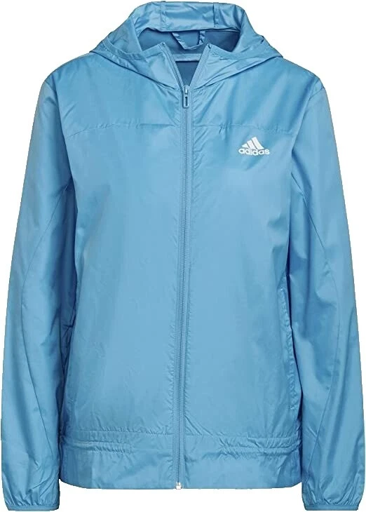 adidas White Activewear Jackets for Women