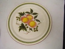 Stangl Apple Delight Chop Plate Serving Plate 12" Diameter Excellent Cond