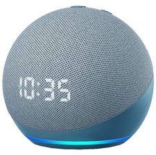Amazon Echo Dot (4. Generation) mit Uhr Smart Speaker Alexa - NEU & OVP