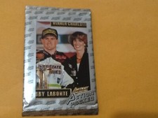 1995 Action Packed Football Card Promo Sealed Pack BOBBY LABONTE ,JEFF GORDON