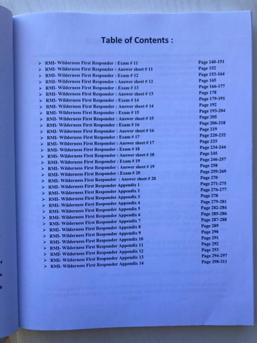 WILDERNESS FIRST RESPONDER WRITTEN EXAM GUIDE By Frank Castle, Rescue Medics - Picture 5 of 7