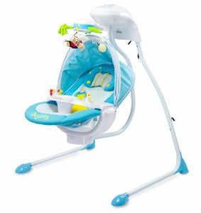 Transat Balancelle Bebe Electrique Caretero Bugies Blue Ebay