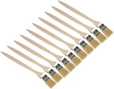 10er Set Heizk&ouml;rperpinsel 25 mm - 76 mm Winkelpinsel Lasurpinsel Lackierpinsel
