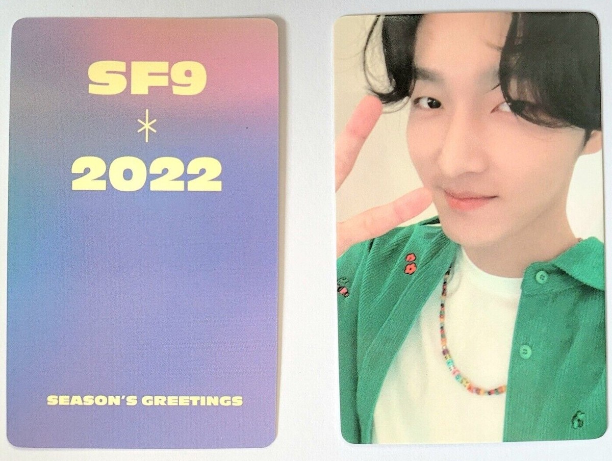2022 SEASON'S GREETINGS -B.I. -N.FLYING -SF9 PHOTOCARD (select