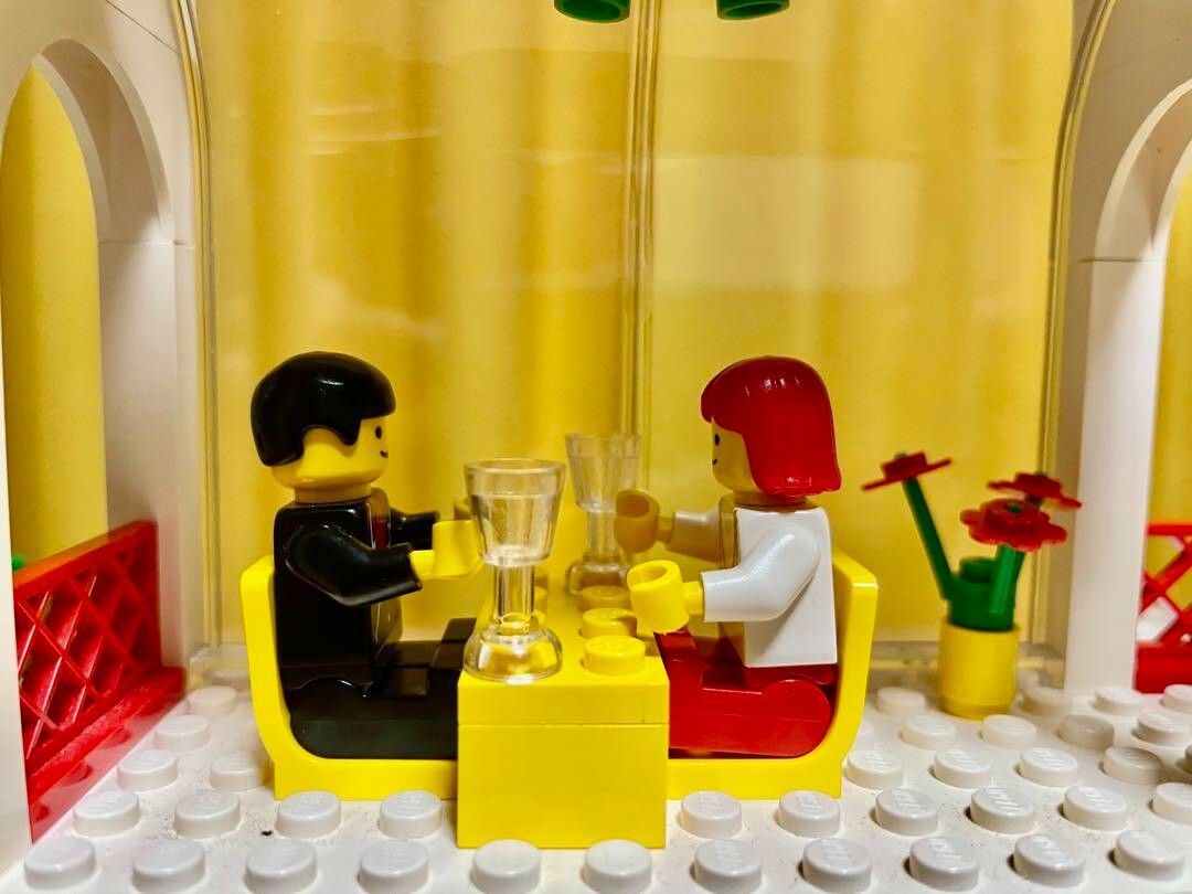 LEGO 6376 Legoland Town Breezeway Cafe no box Used from Japan | eBay