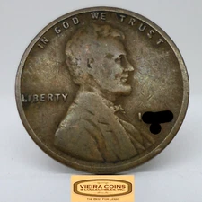 1919 Lincoln Wheat Cent, Full Date, Average Circulated Condition  - #C28112NQ