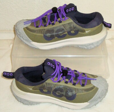 美品 NIKE ACG MOUNTAIN FLY 2 LOW US8 OLIVENike ACG Mountain