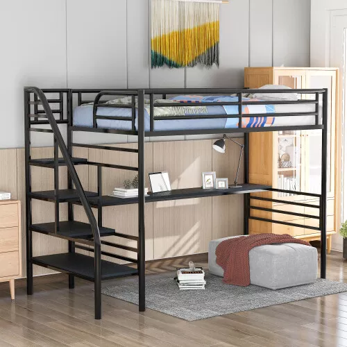 Full size sale dorm bed frame