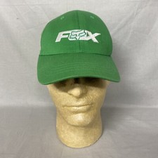 Fox Racing Hat Cap Fitted Small Lime Green White Flex BMX Motocross Children Kid