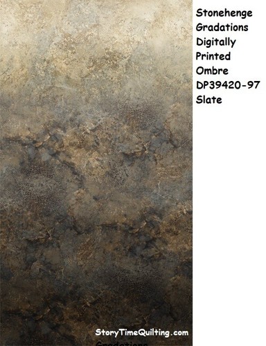 Stonehenge Gradation Ombre Cotton Quilt fabric 1.25 Northcott Midnight 39420-48 - Picture 10 of 14