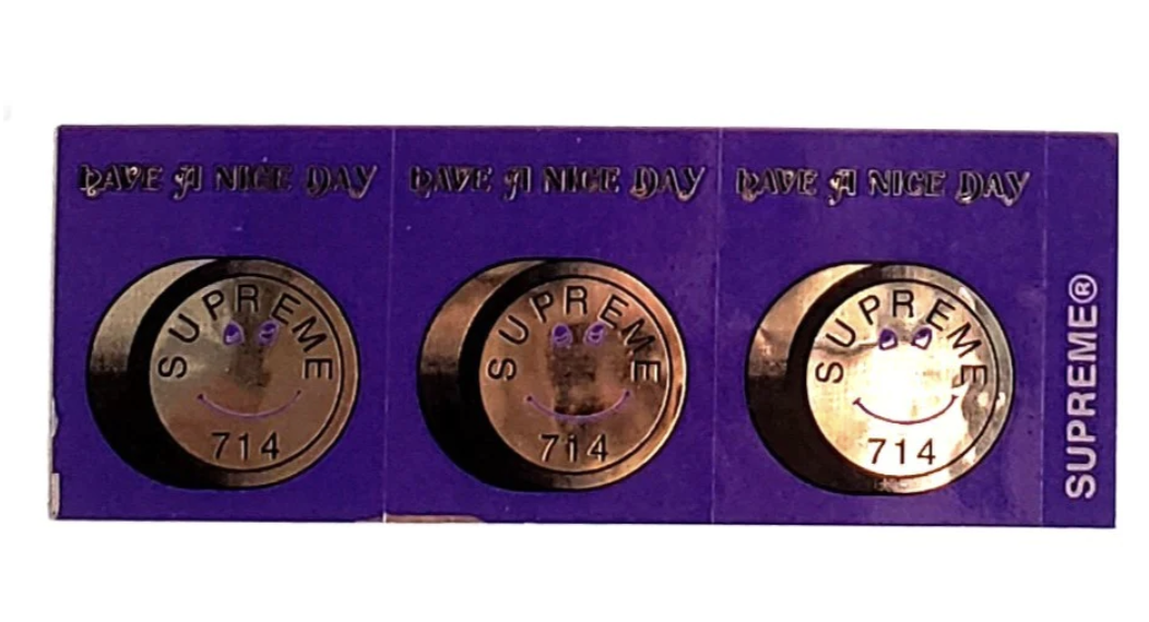 Supreme Stickers Assorted Individual Bulk Authentic Vinyl