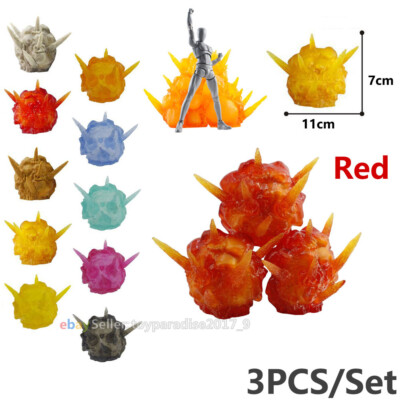 Tamashii Explode Explosion Burst Effect For SHF 1/12 Figma Figure Red