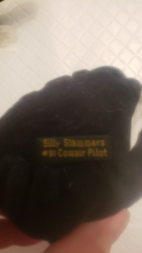 Silly Slammers #91 #92 Comair Airline Pilot Flt. Attendant bean bag plush dolls. - Picture 7 of 7