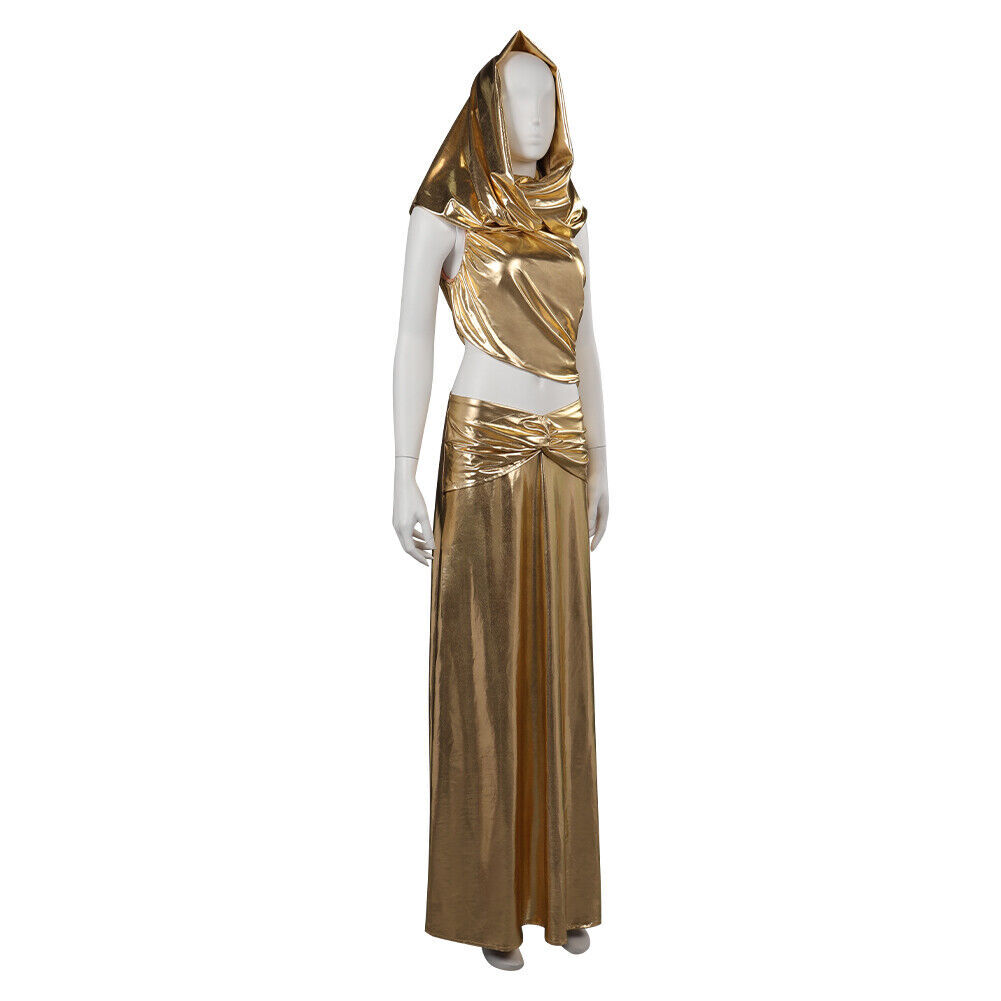 ysl gold dress 1991 Iconic Fall 1991 Yves Saint Laurent Runway Slinky Gold Lame Dress w Go –  Shrimpton Couture main image 1