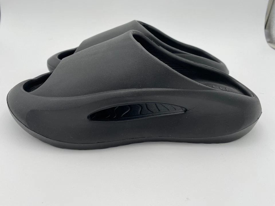 Тапочки мужские черный пены размер 42/43 толщиной низ платформы мягкие туфли - Изображение 3 из 4