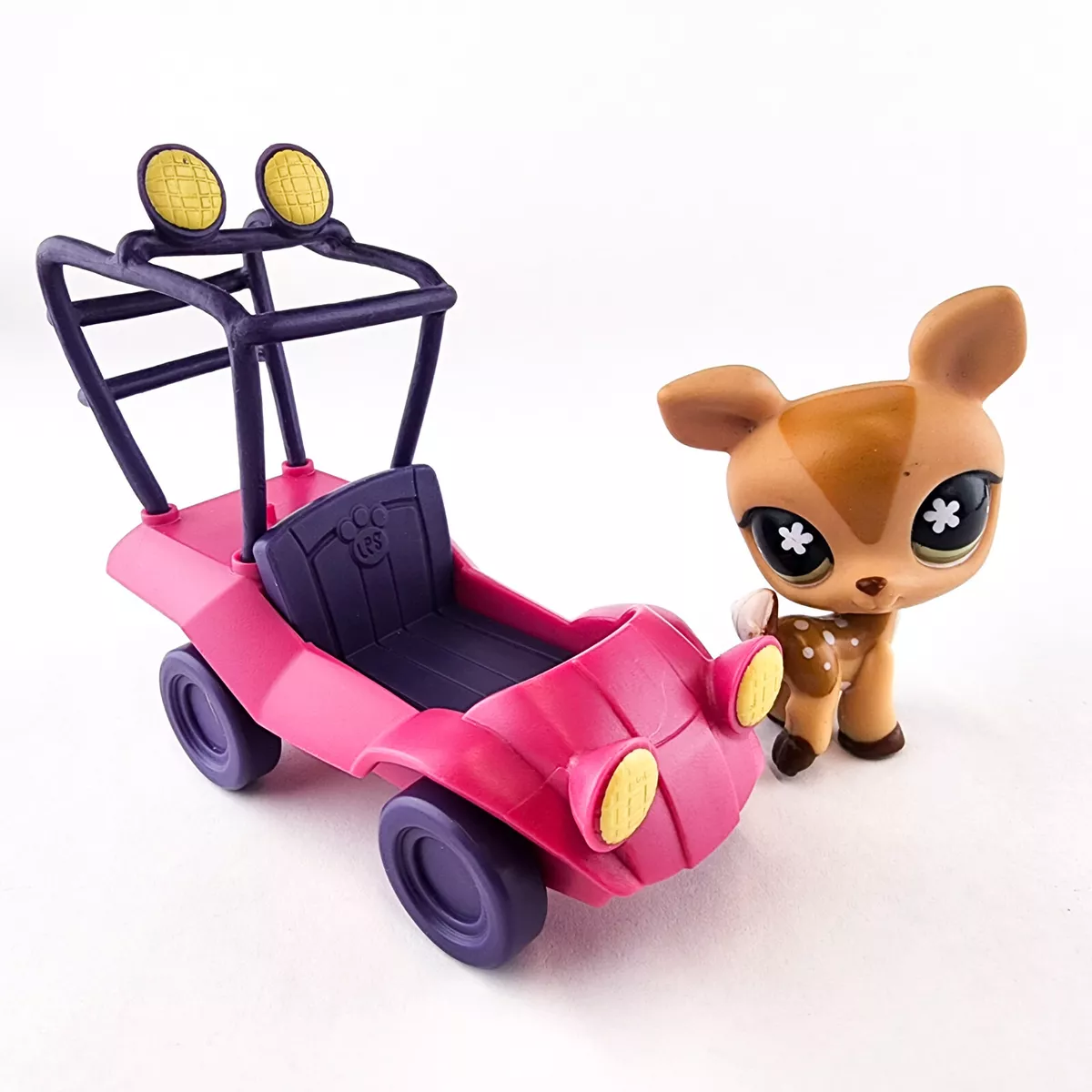Hasbro Littlest Pet Shop Pets in the City Rides Dune Buggy Car