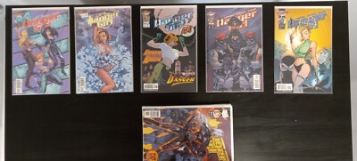 Danger Girl Complete Series Issues #1-7 & Special Edition, Kamikaze +Sketch book