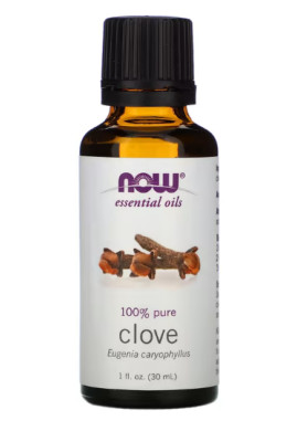 NOW FOODS, ESSENTIAL OIL, CLOVE OIL, 30ML