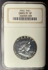 1962 Franklin Half Dollar NGC PF-67 Cameo, Buy 3 Items, Get $5 Off!!