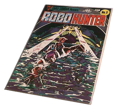 Robo-Hunter issue #3 Eagle Comics presents 2000 ad comic book