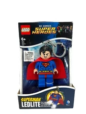 LEGO Superman LEDLite DC Super Heroes Key Chain Key Light Mini Kal-El Figure
